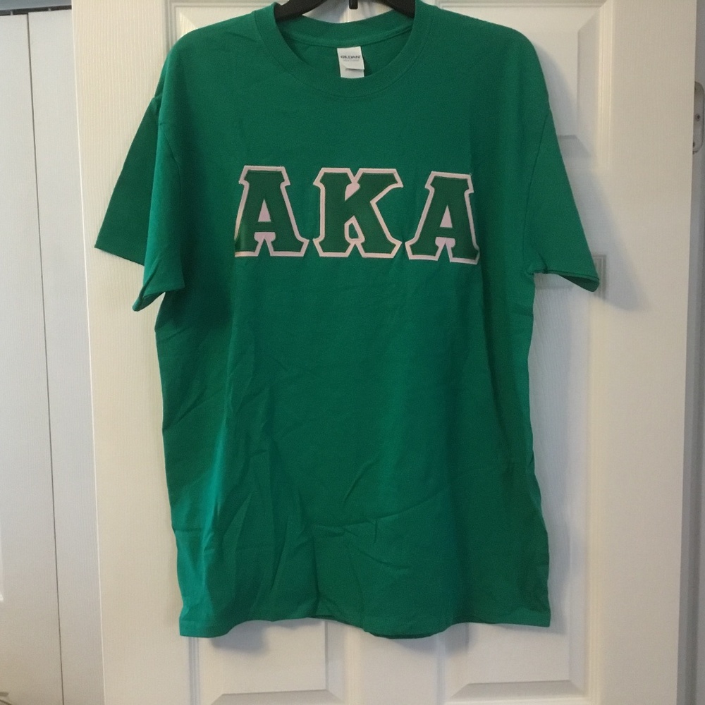 AKA Sorority T Shirt (Stitched Letters) New! - Picture 3 of 5